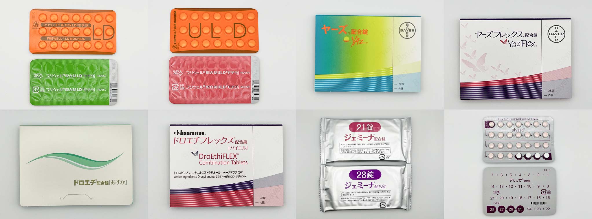 ピル一覧（保険）